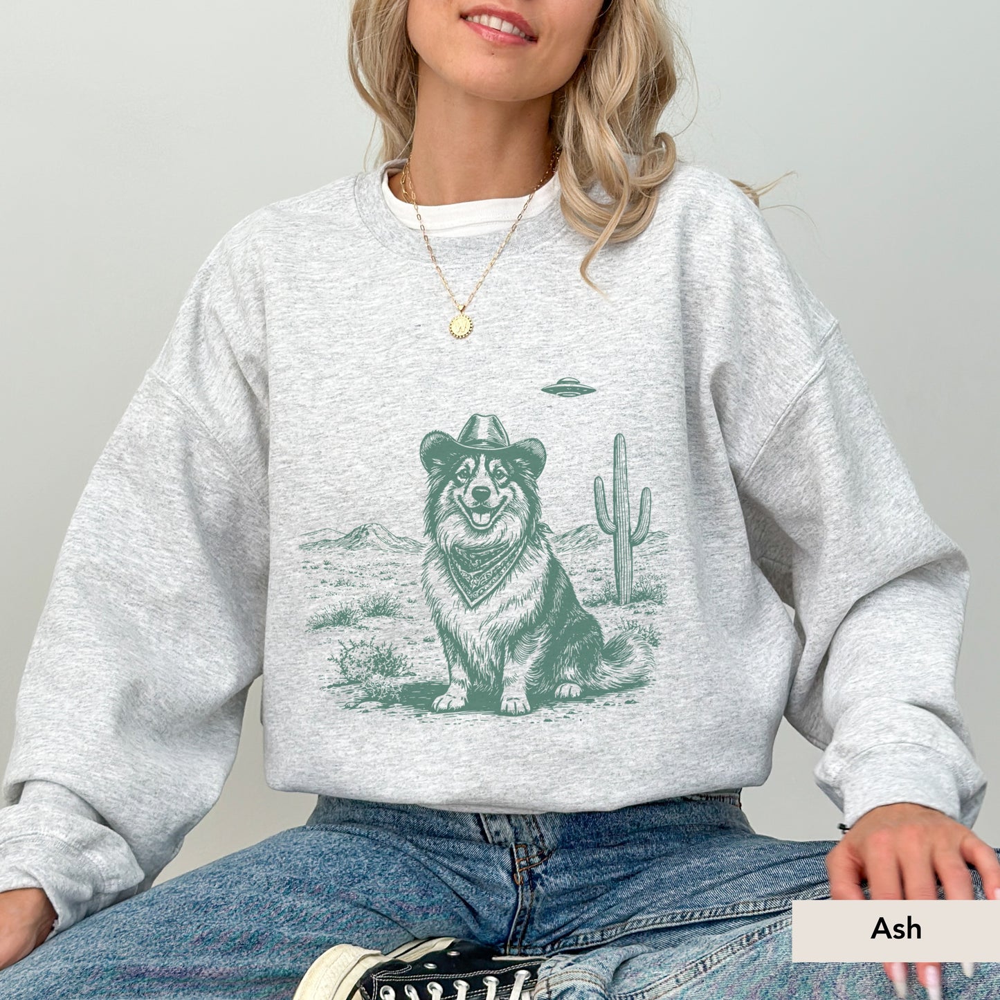 Shetland Sheepdog UFO Sweatshirt