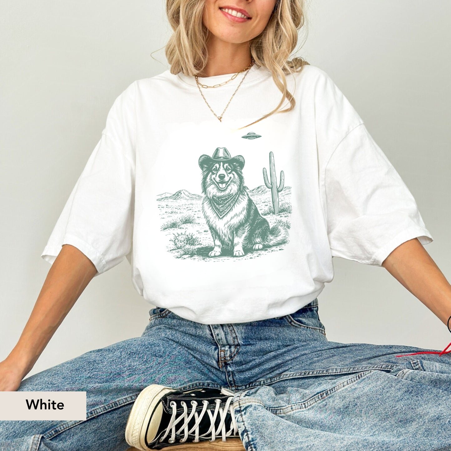 Shetland Sheepdog UFO shirt