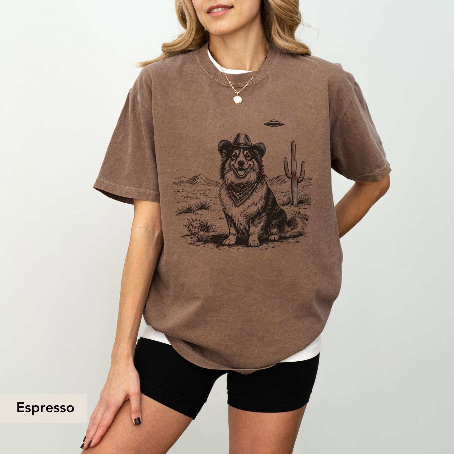 Shetland Sheepdog UFO shirt