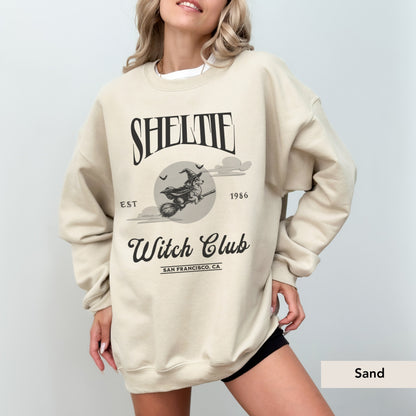 Shetland Sheepdog Witch Club Sweatshirt