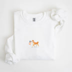 Shiba Inu US Flag Sweatshirt