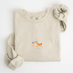 Shiba Inu US Flag Sweatshirt