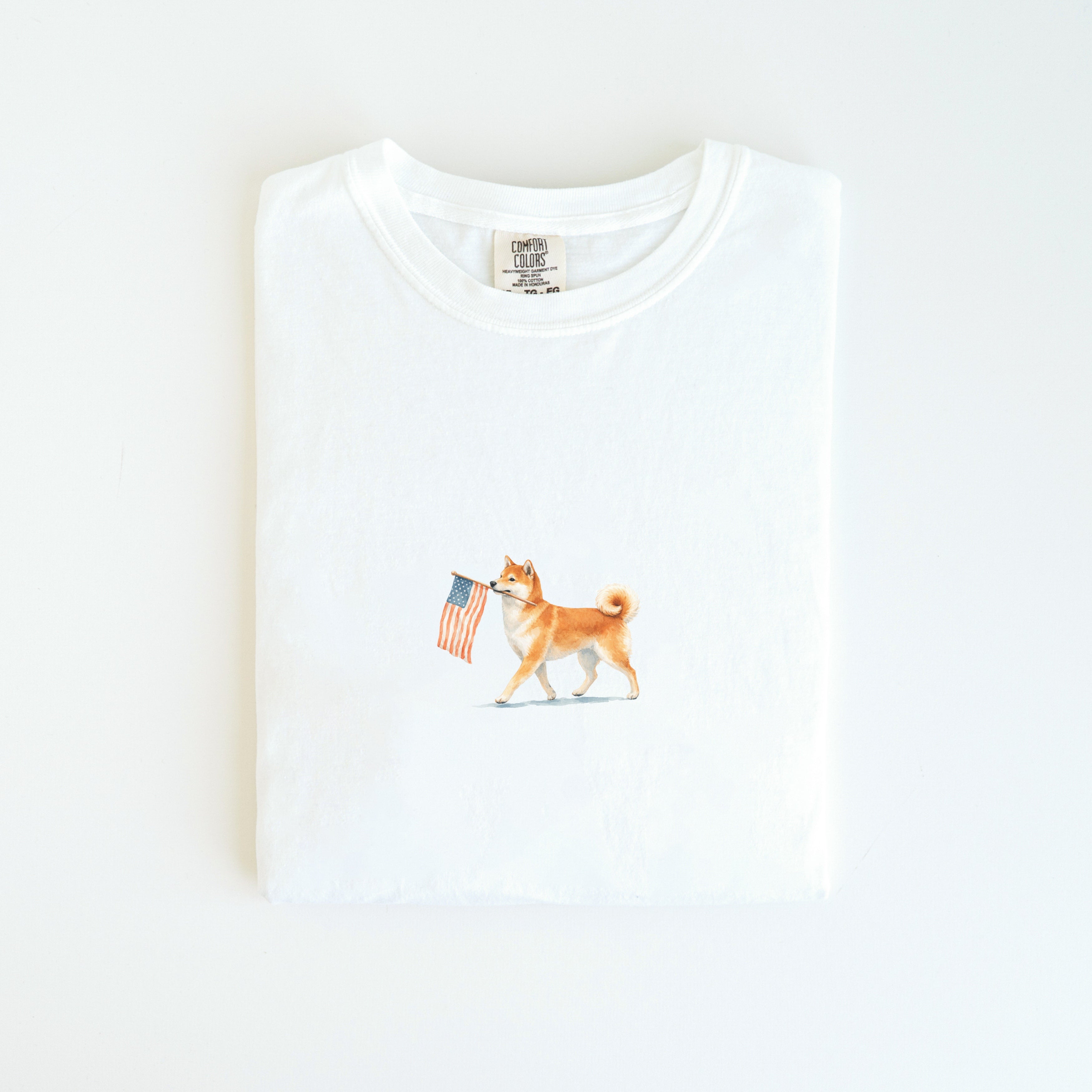 Shiba inu USA T-shirt