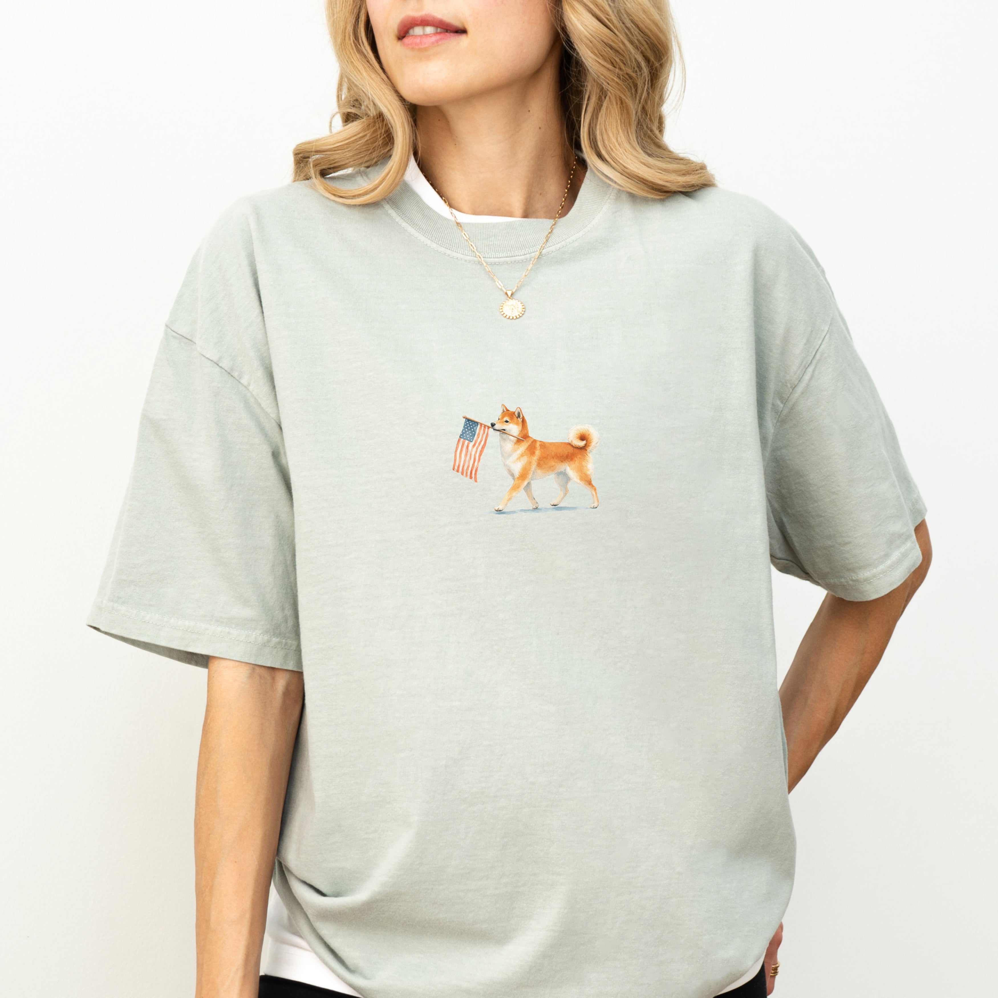 Shiba inu USA T-shirt