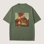 Shih Tzu Dog Volcano Shirt