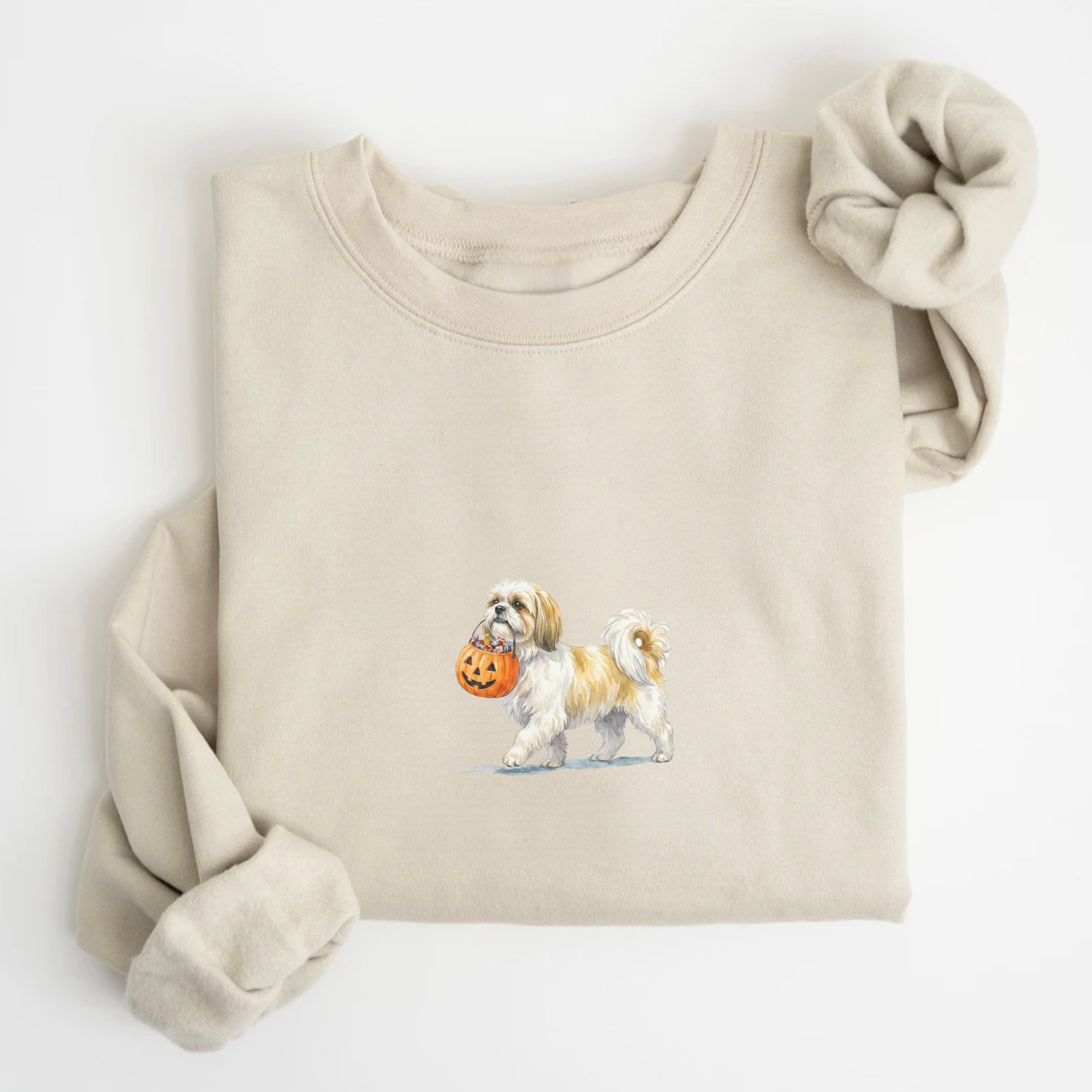 Shih Tzu Halloween Sweatshirt