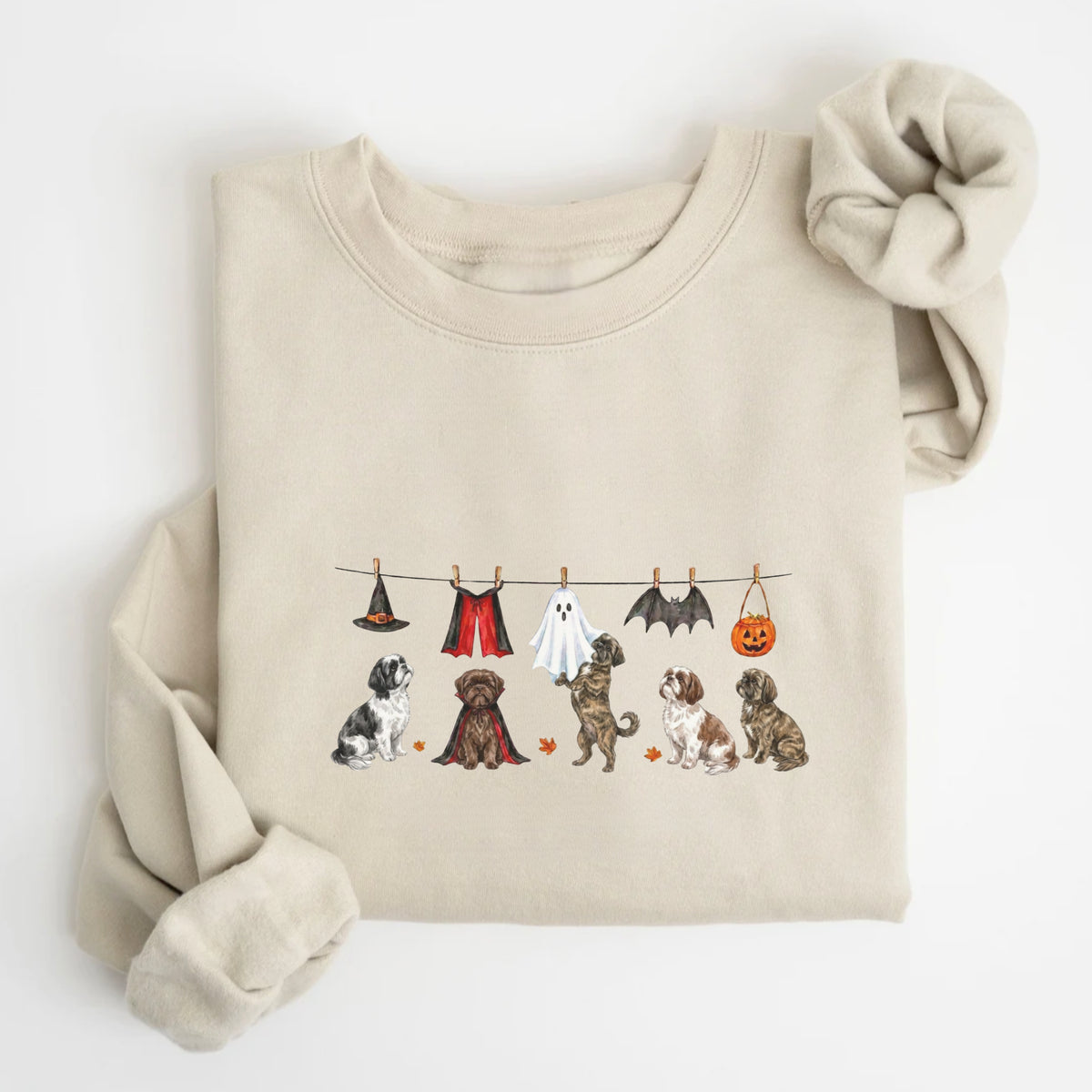 Shih Tzu Halloween Sweatshirt