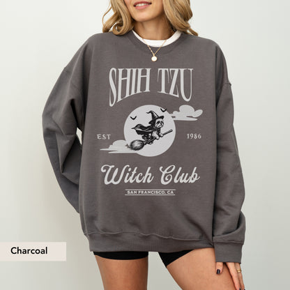 Shih Tzu Witch Club Sweatshirt
