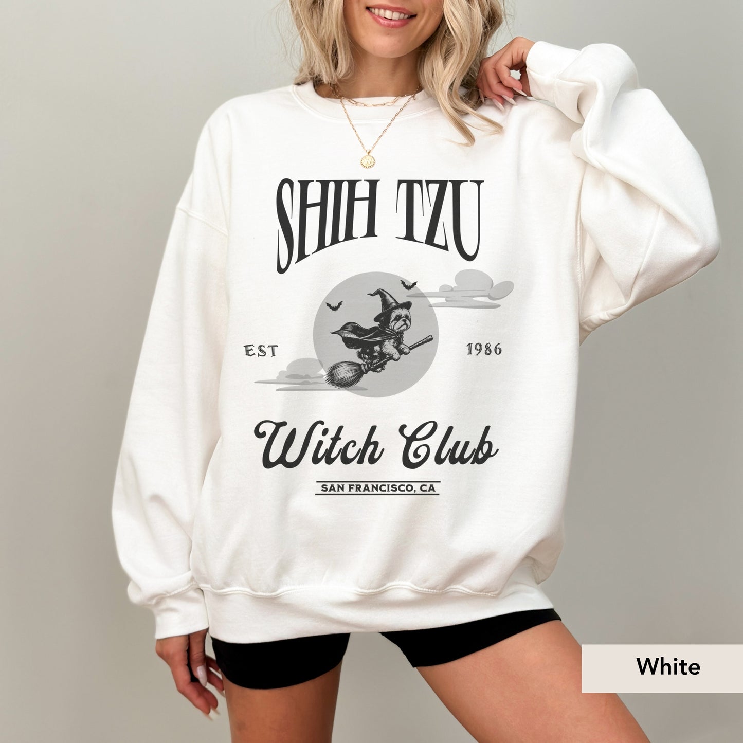 Shih Tzu Witch Club Sweatshirt