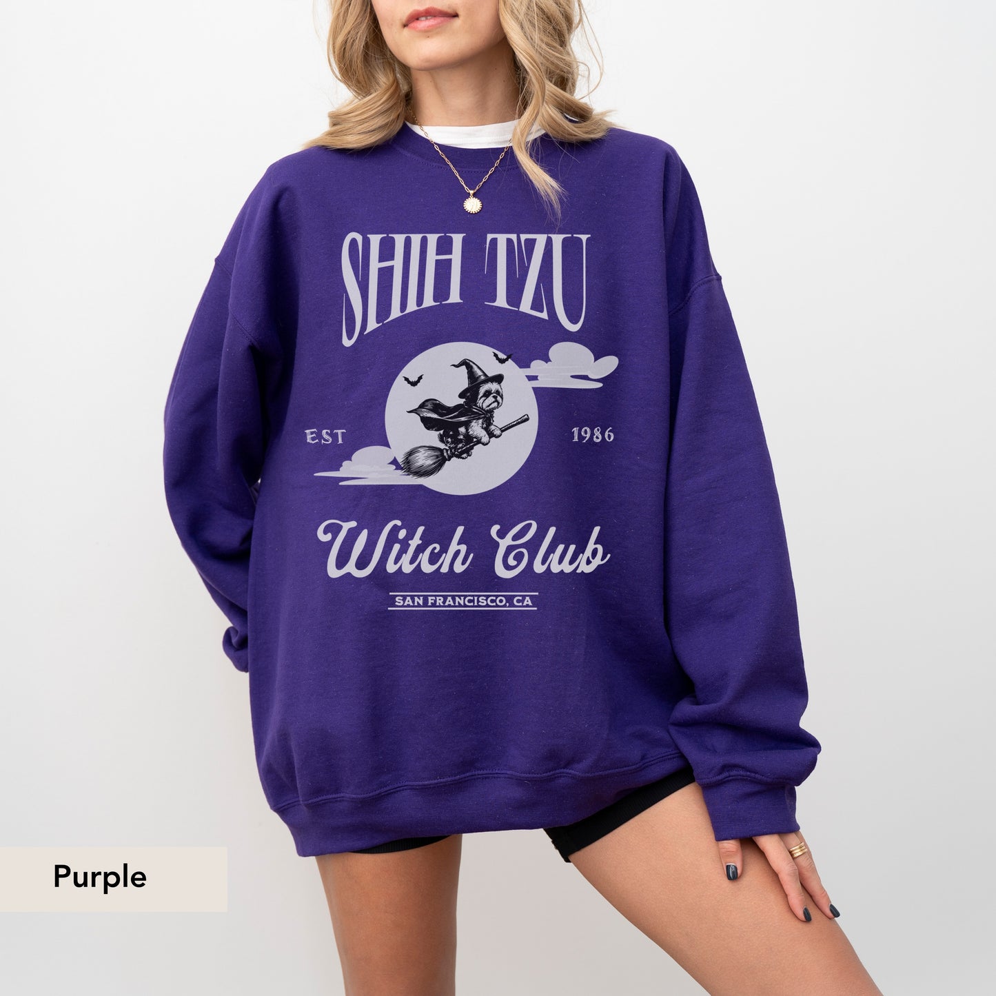Shih Tzu Witch Club Sweatshirt