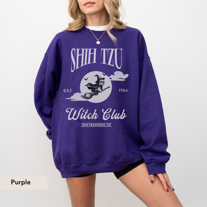 Shih Tzu Witch Club Sweatshirt