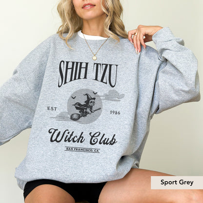 Shih Tzu Witch Club Sweatshirt