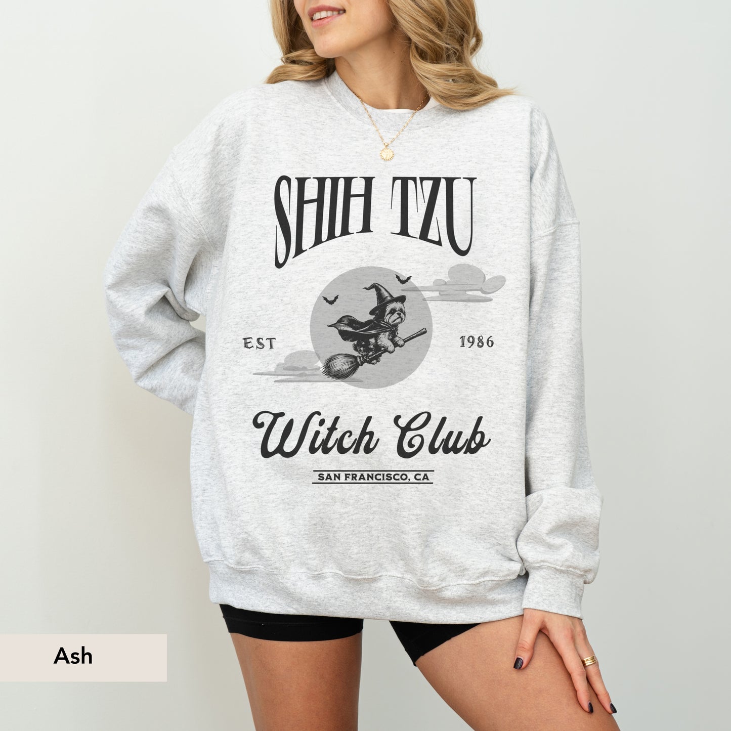 Shih Tzu Witch Club Sweatshirt