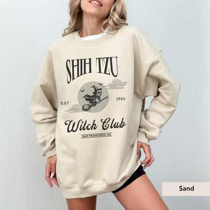 Shih Tzu Witch Club Sweatshirt
