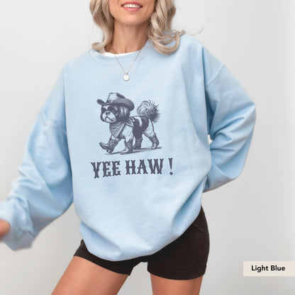 Shih Tzu Yeehaw Sweatshirt