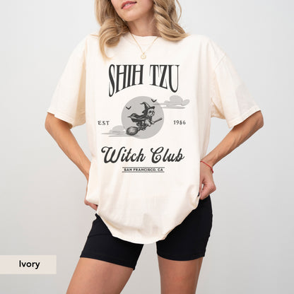 Shih tzu Witch Club Shirt