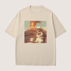 Siberian Husky Dog Volcano Shirt