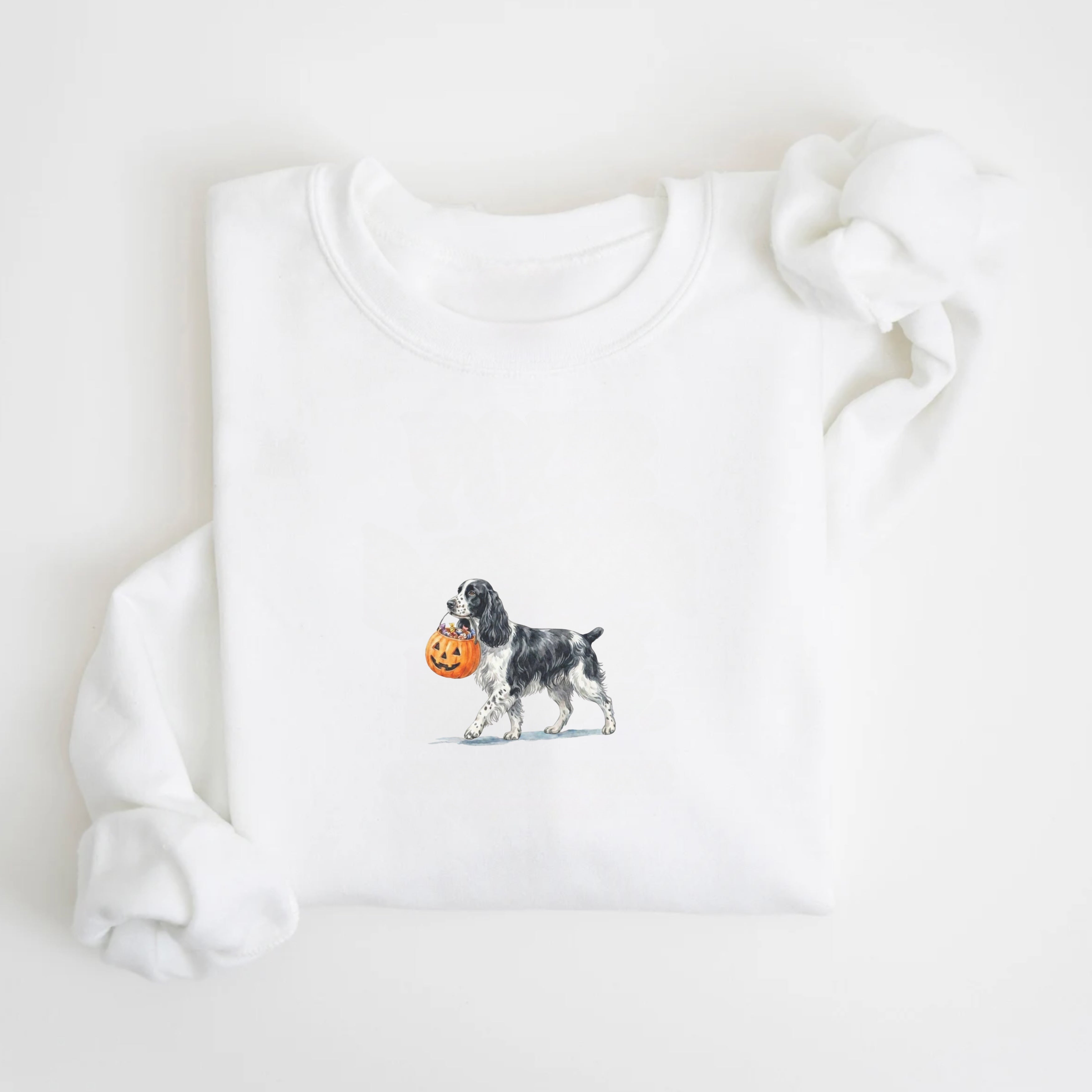 Springer Spaniel Halloween Sweatshirt