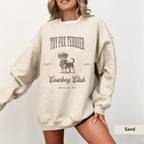 Toy Fox Terrier Cowboy Club Sweatshirt