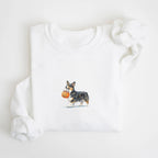 Tri Color Corgi Halloween Sweatshirt
