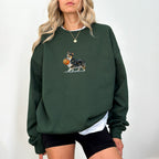 Tri Color Corgi Halloween Sweatshirt