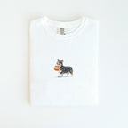 Tri color Corgi Halloween T-shirt