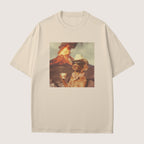 Vizsla Dog Volcano Shirt