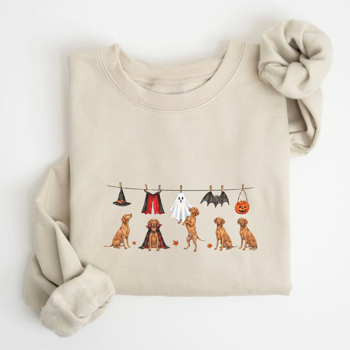 Vizsla Halloween Sweatshirt
