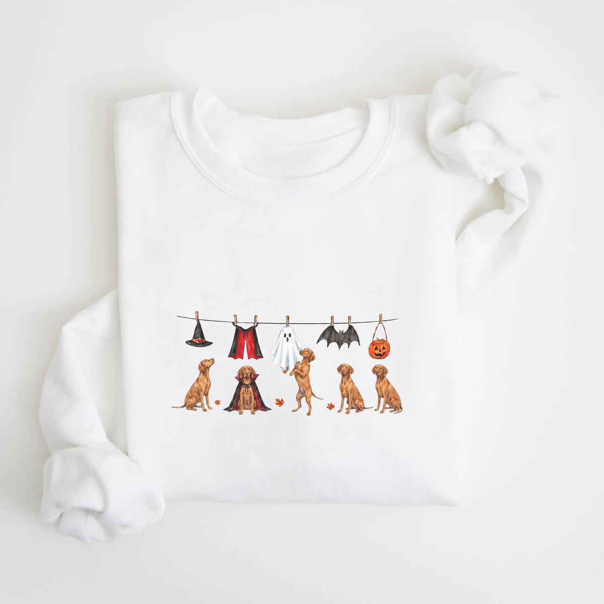 Vizsla Halloween Sweatshirt