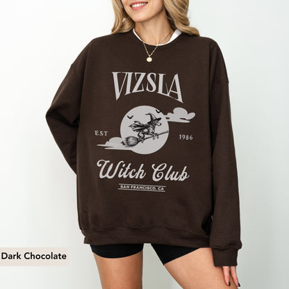 Vizsla Witch Club Sweatshirt