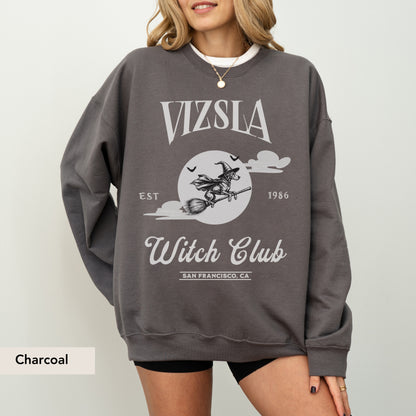 Vizsla Witch Club Sweatshirt