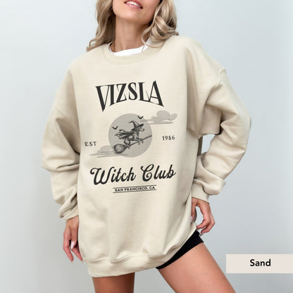 Vizsla Witch Club Sweatshirt
