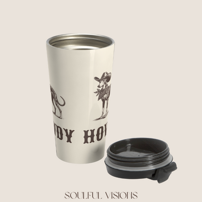 Howdy Whippet Stainless Steel Travel Mug