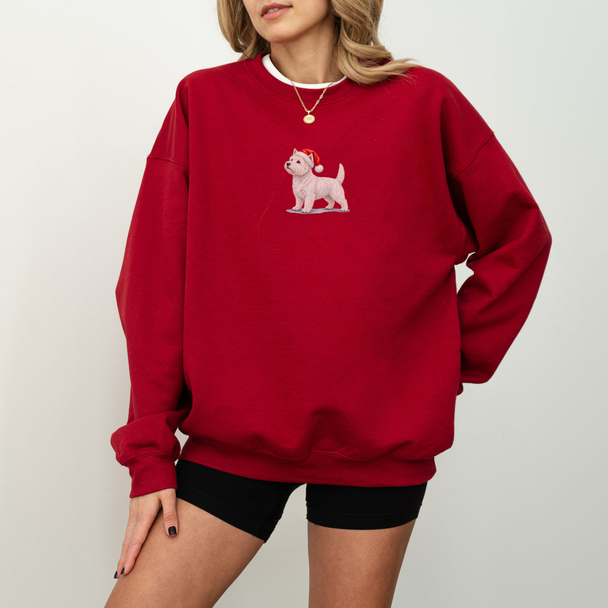 West Highland White Terrier Christmas Sweatshirt