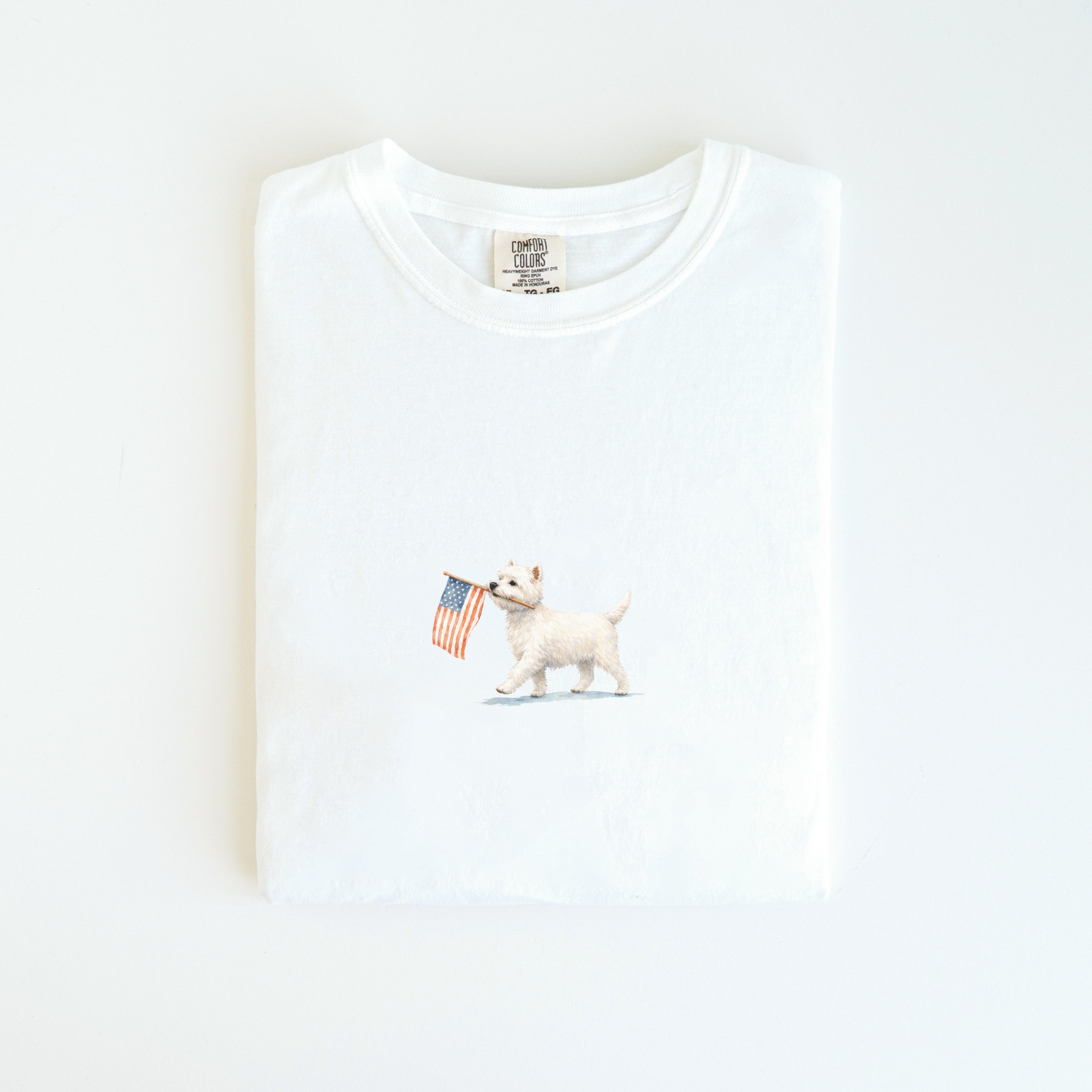 Westie USA T-shirt