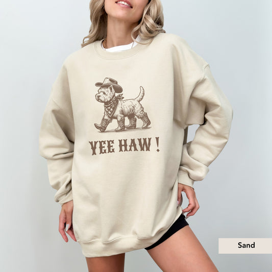 Westie Yeehaw Sweatshirt