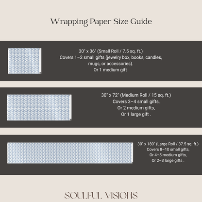 English Bulldog French Toile De Jouy Wrapping Paper