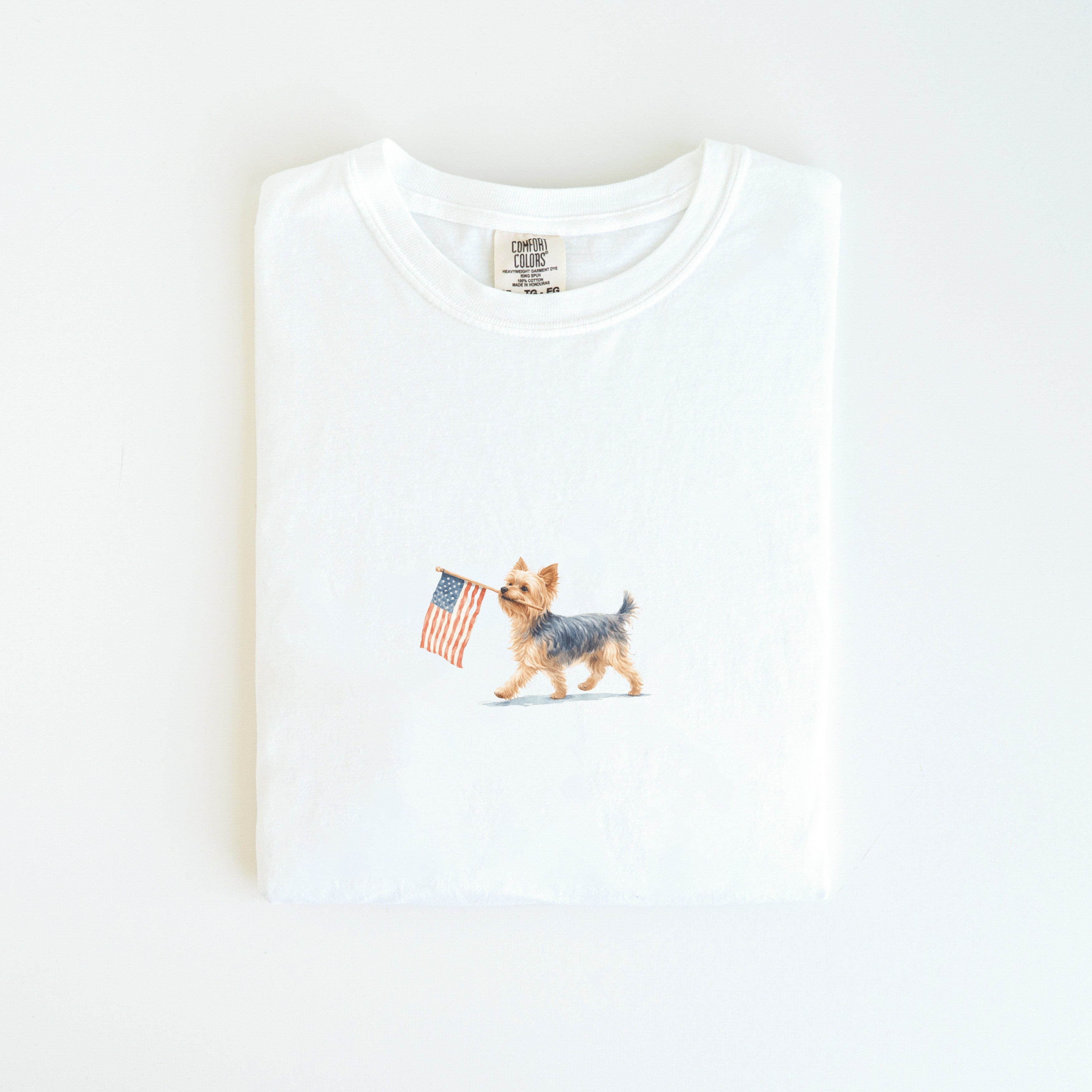 Yorkie USA T-shirt