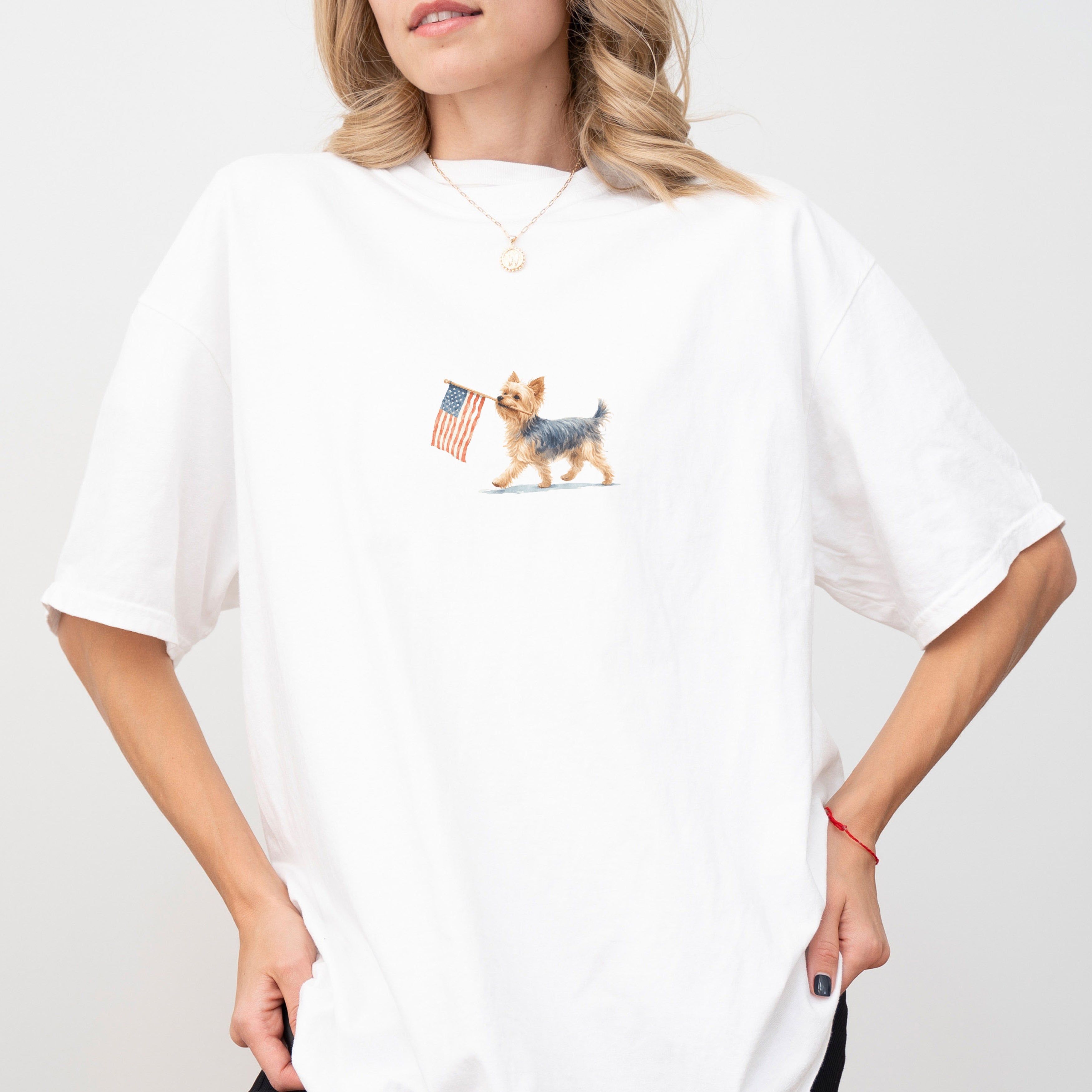 Yorkie USA T-shirt