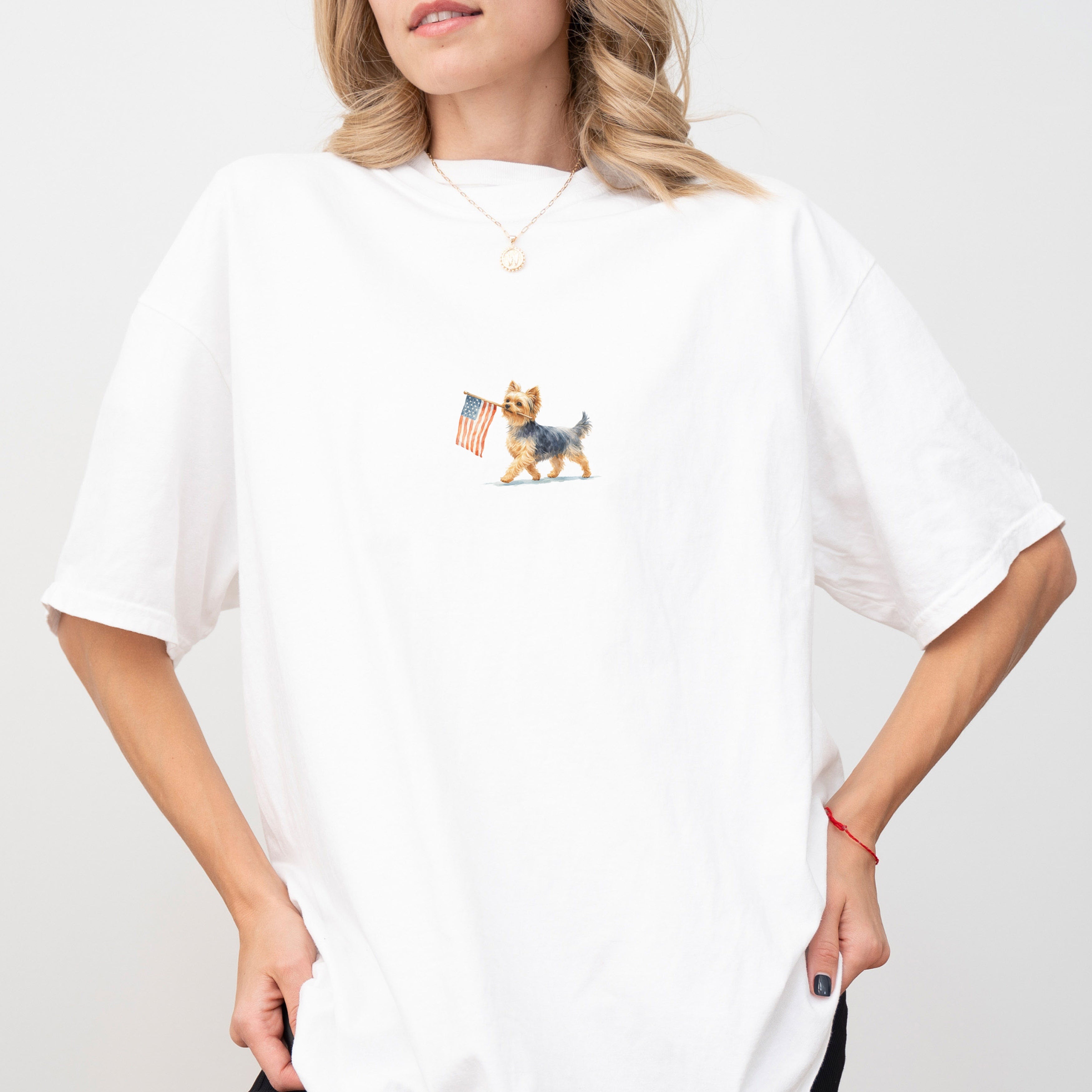 Yorkie USA T-shirt