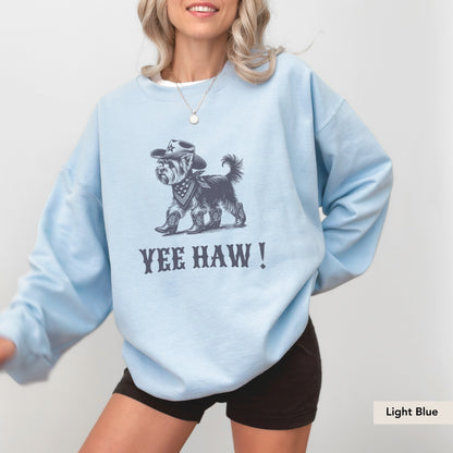 Yorkshire Terrier Yeehaw Sweatshirt