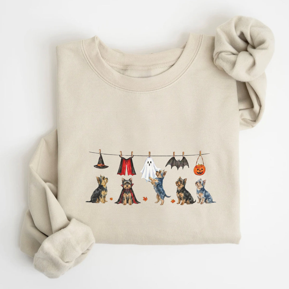 Yorkshire terrier Halloween Sweatshirt