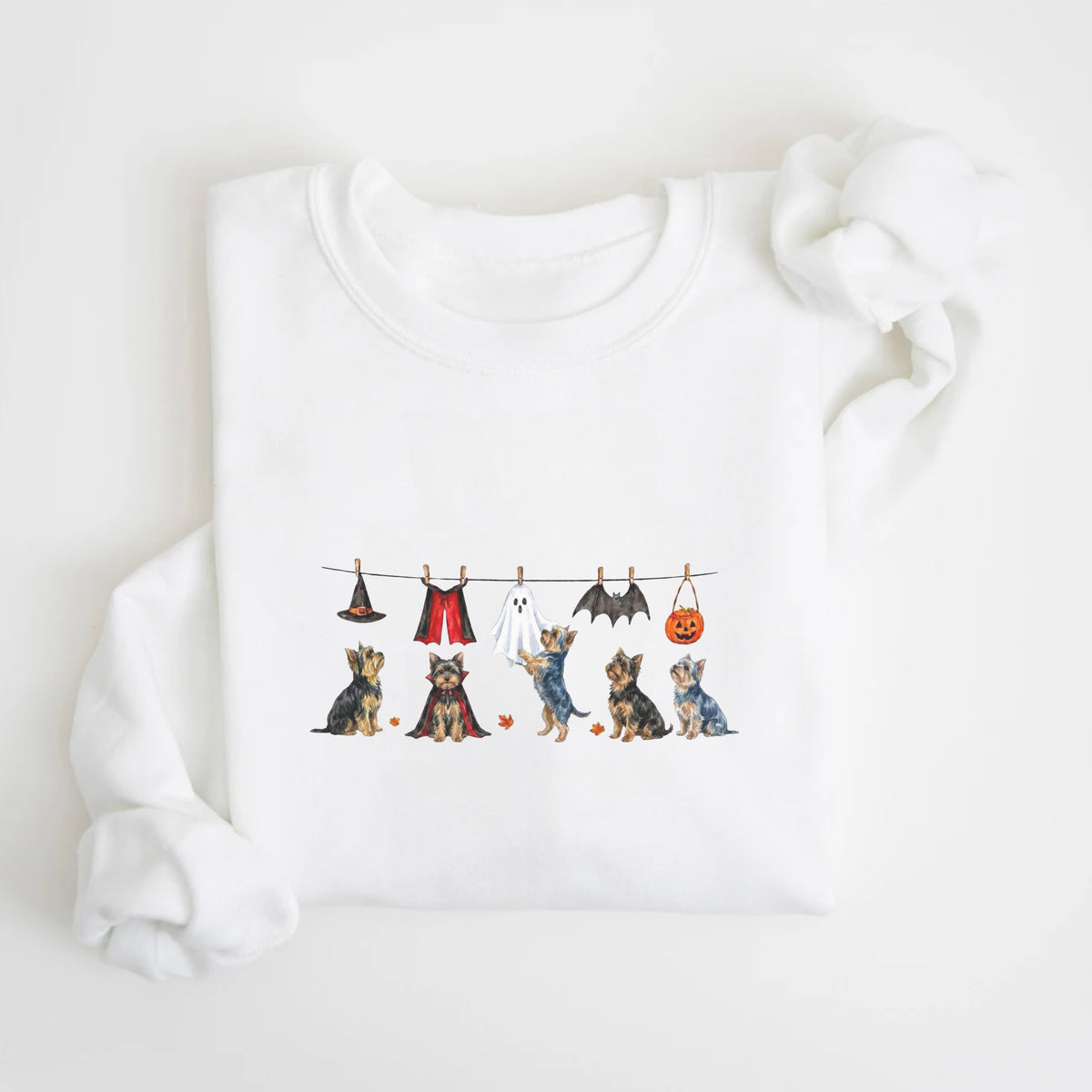 Yorkshire terrier Halloween Sweatshirt