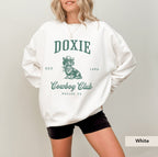 Doxie Cowboy Club SweatShirt, Dachshund Sweatshirt, Dachshund, Doxie, Dachshund mom, Dachshund Shirt, Dachshund gift, Doxie, sausage dog