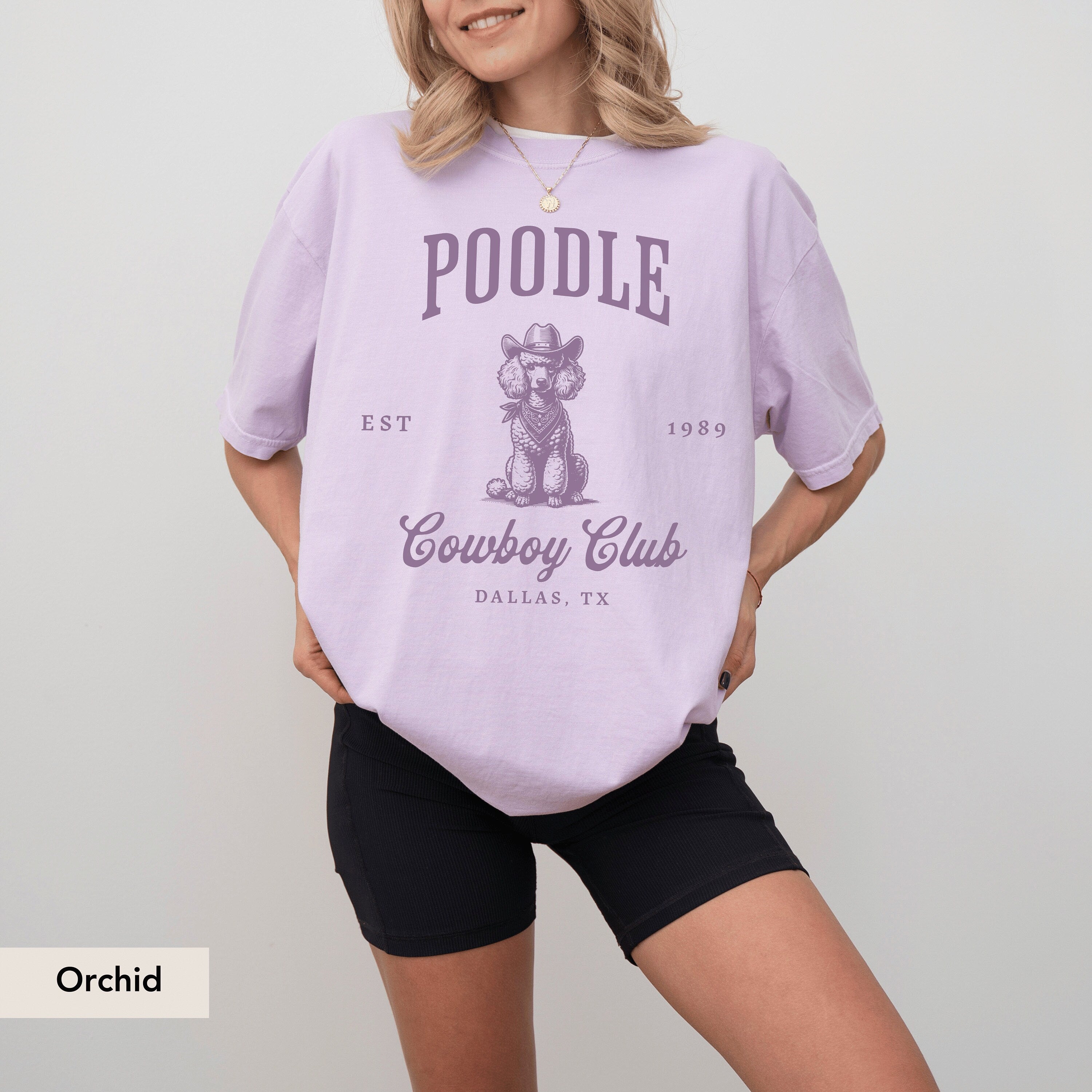 Poodle Cowboy Club Shirt, Poodle Shirt, Poodle dog, Poodle gift, Poodle dog mom, Toy poodle, Poodle sweater, Poodle, dog western shirt