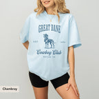 Great Dane Cowboy Club shirt, Great Dane shirt, Great Dane mom, Great Dane gift, Great Dane, Great Dane Sweatshirt, Great Dane Gifts