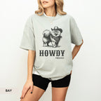 Howdy Pomeranian Shirt, Pomeranian gifts, Pomeranian SweatShirt, Pomeranian, Pomeranian mom, Pomeranian lover, Dog Cowboy shirt, Dog western