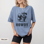 Howdy Pomeranian Shirt, Pomeranian gifts, Pomeranian SweatShirt, Pomeranian, Pomeranian mom, Pomeranian lover, Dog Cowboy shirt, Dog western