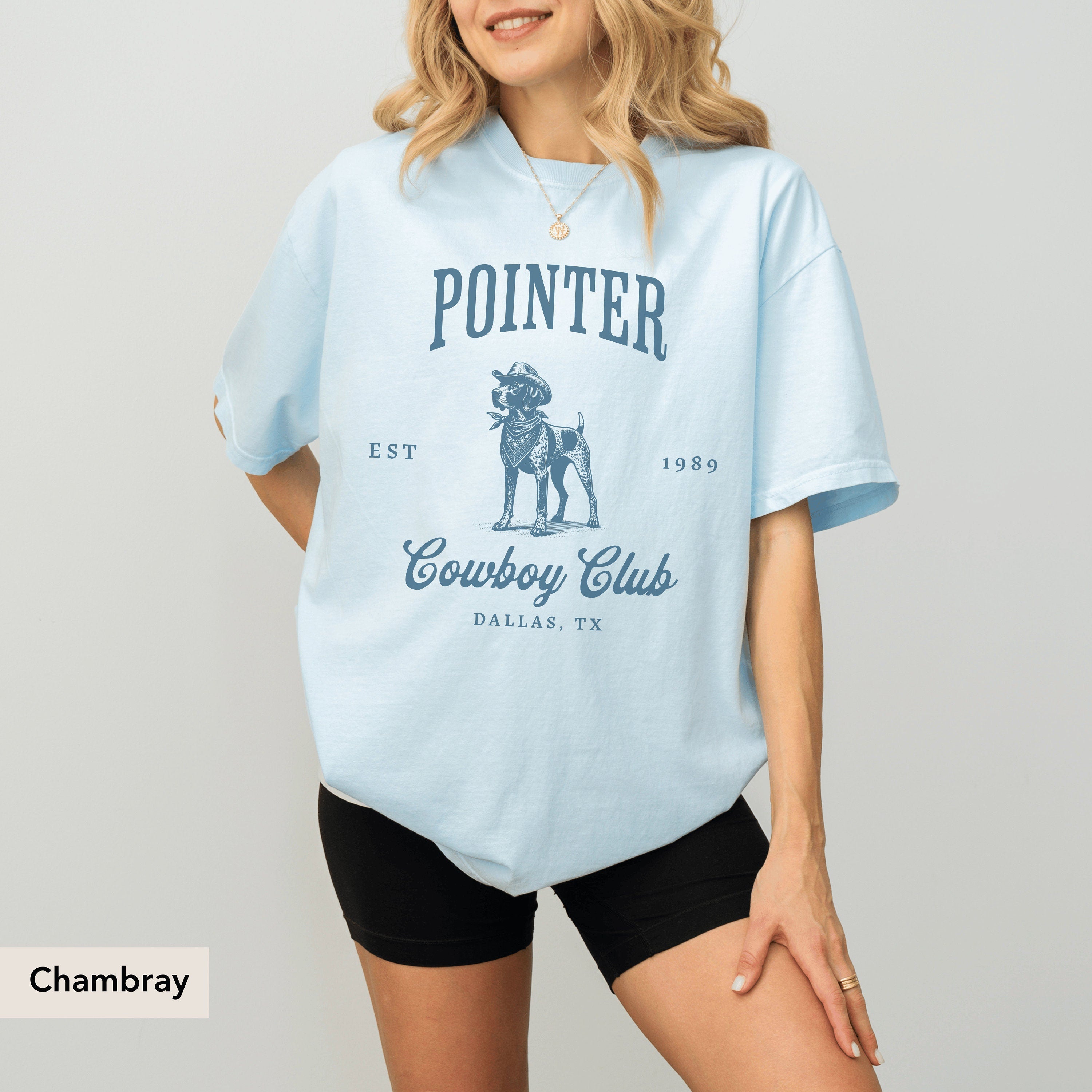 German Shorthaired Pointer Cowboy Club Shirt, GSP Shirt, German Shorthaired Pointer Gifts, GSP, Dog Cowboy Shirt, GSP Gifts, pointer