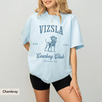 Vizsla Cowboy Club Shirt, Vizsla, Vizsla mom, Vizsla shirt, Vizsla SweatShirt, Vizsla Lover Gift, Hungarian Vizsla
